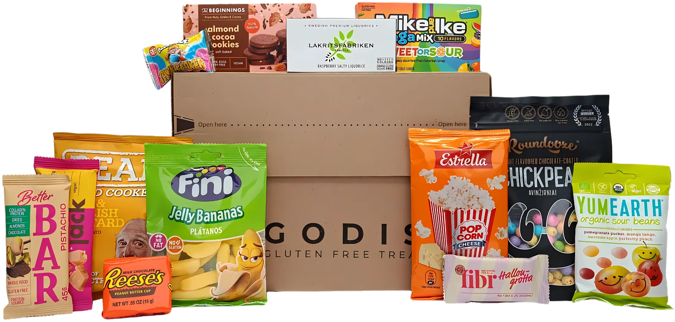 GODISA GLUTEN FREE TREAT BOX MAIN PICTURE