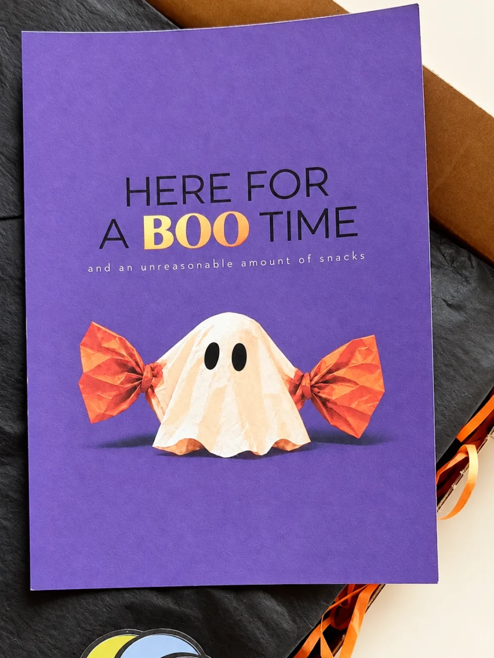 GODISA gluten-free Halloween treat box Card